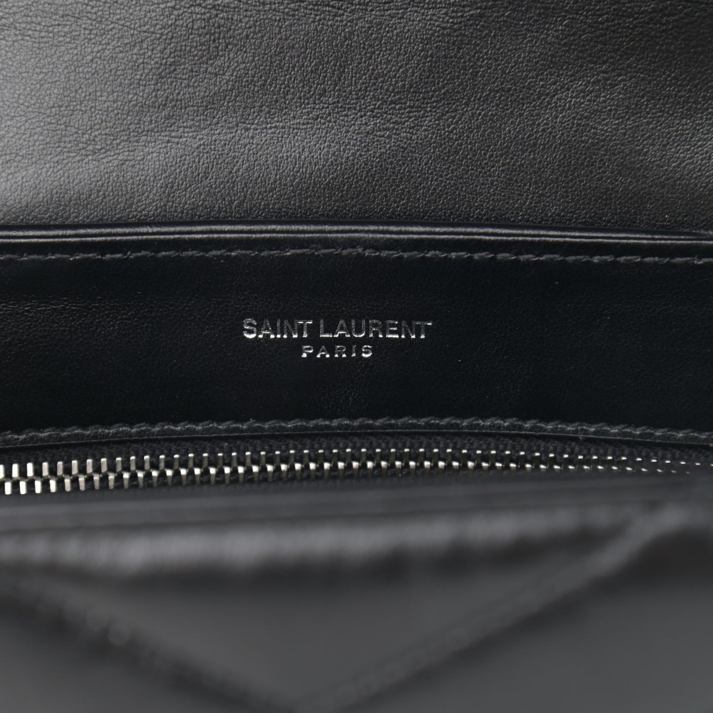 Calfskin Y Quilted Monogram Toy Loulou Crossbody Bag Black