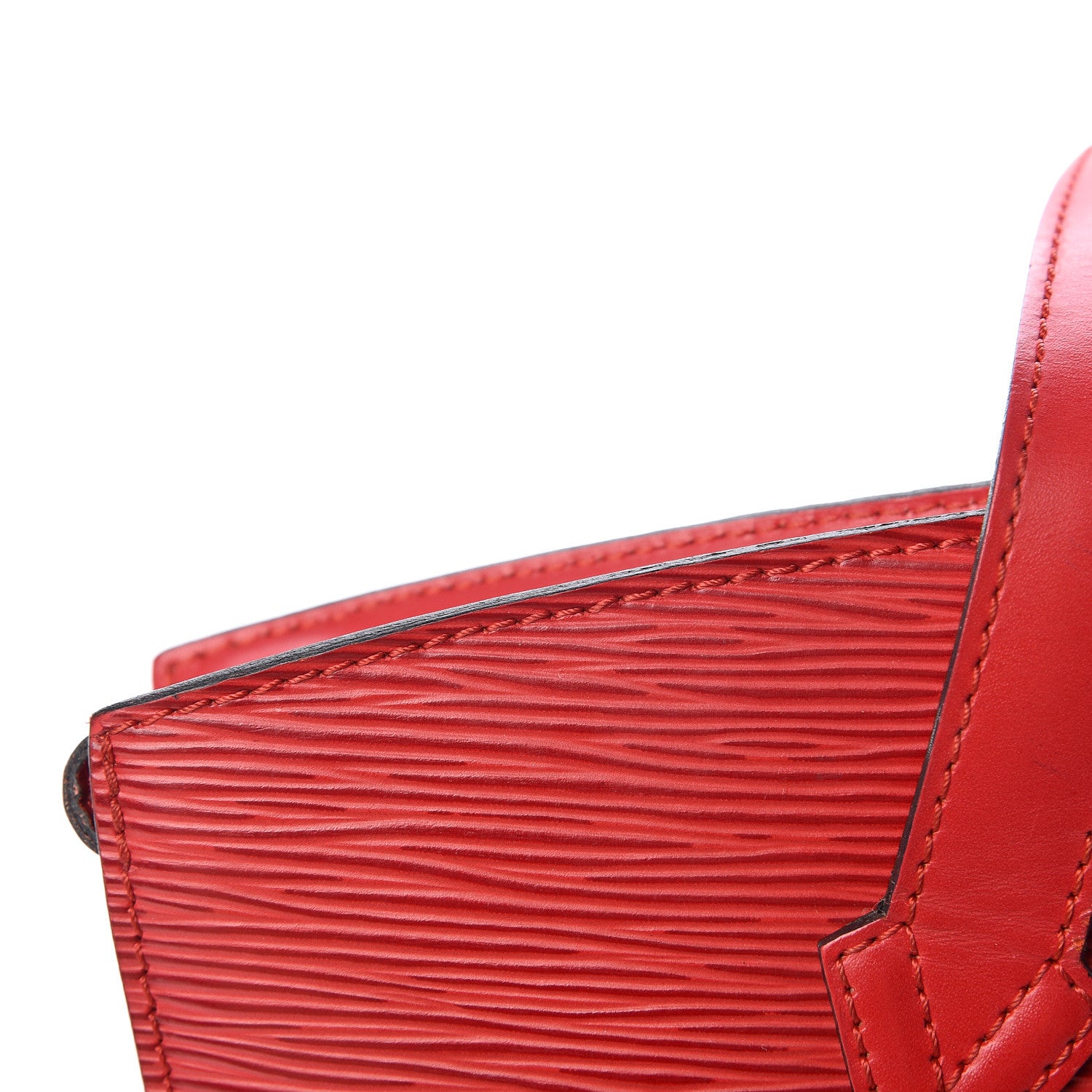 Louis Vuitton Epi Saint Jacques PM Castillan Red 12 of 14