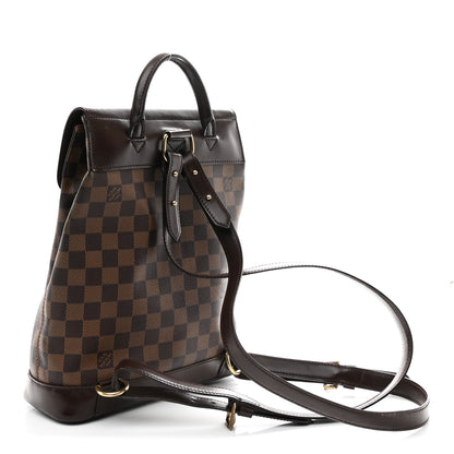 Louis Vuitton Damier Ebene Soho Backpack 3 of 9