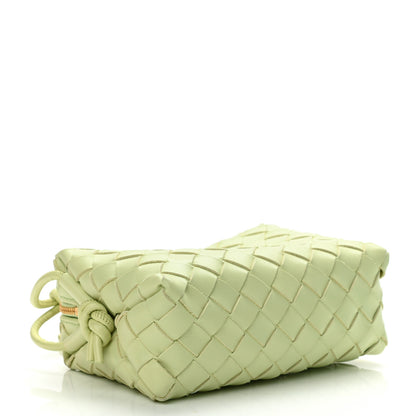 Bottega Veneta Nappa Intrecciato Mini Loop Camera Bag Lemon Washed 3 of 9