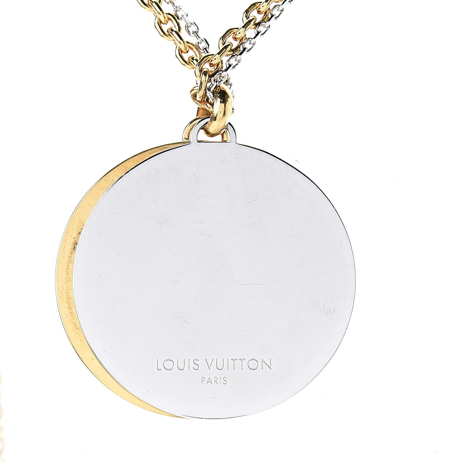 Louis Vuitton Louise Long Necklace Gold 4 of 6