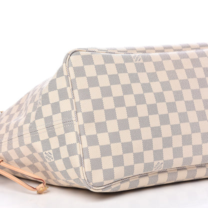 Louis Vuitton Damier Azur Neo Neverfull GM Rose Ballerine 7 of 16