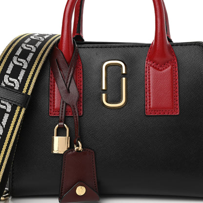 Marc Jacobs Saffiano Little Big Shot Tote Black 8 of 11