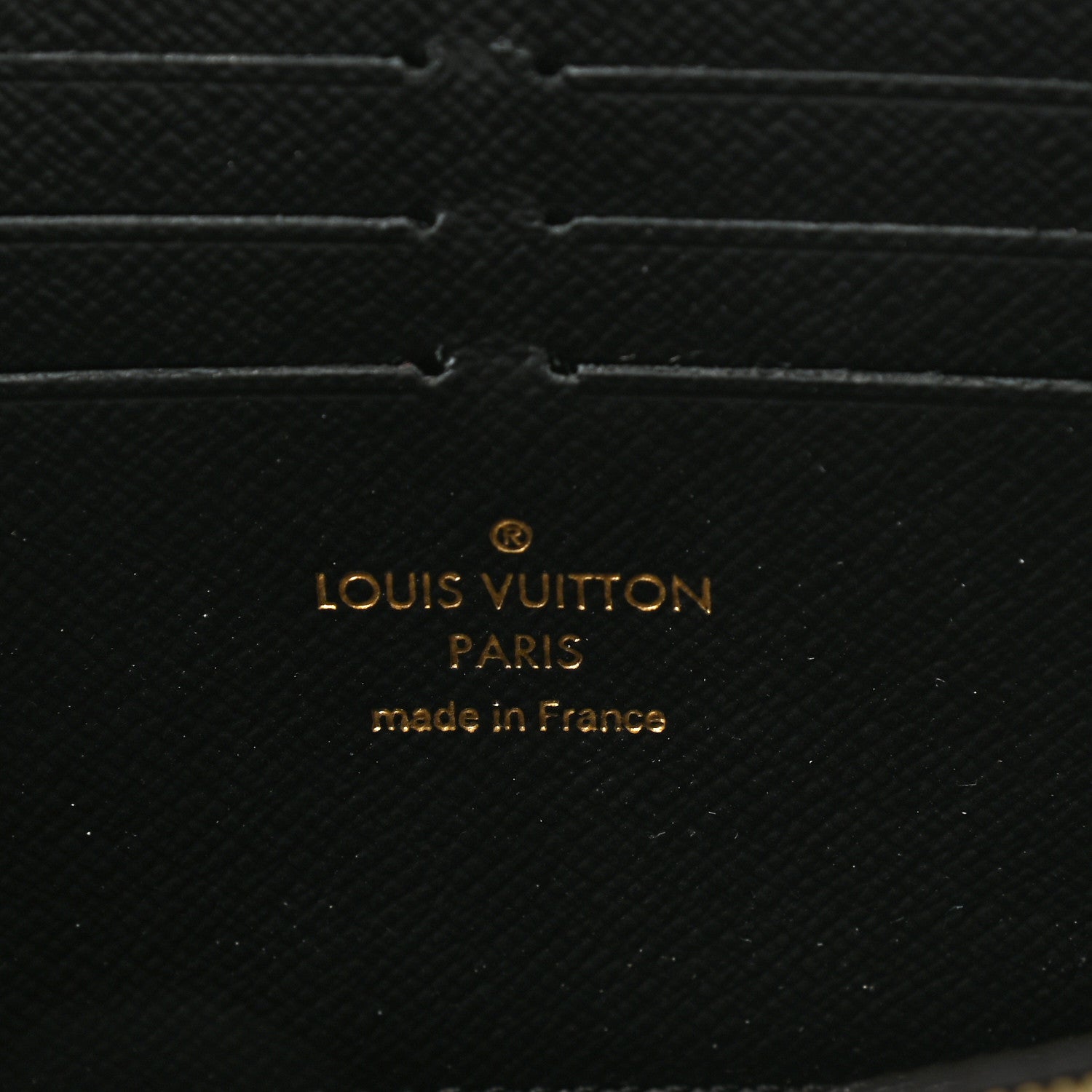 Louis Vuitton Monogram Zippy Retiro Wallet Black 7 of 9