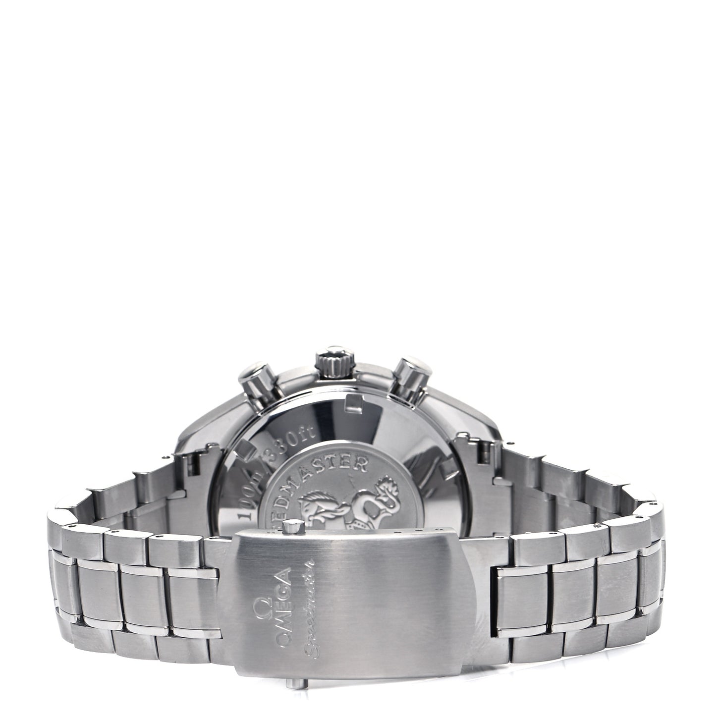Stainless Steel 40mm Speedmaster Date Chronograph Automatic Watch Grey 323.30.40.40.06.001