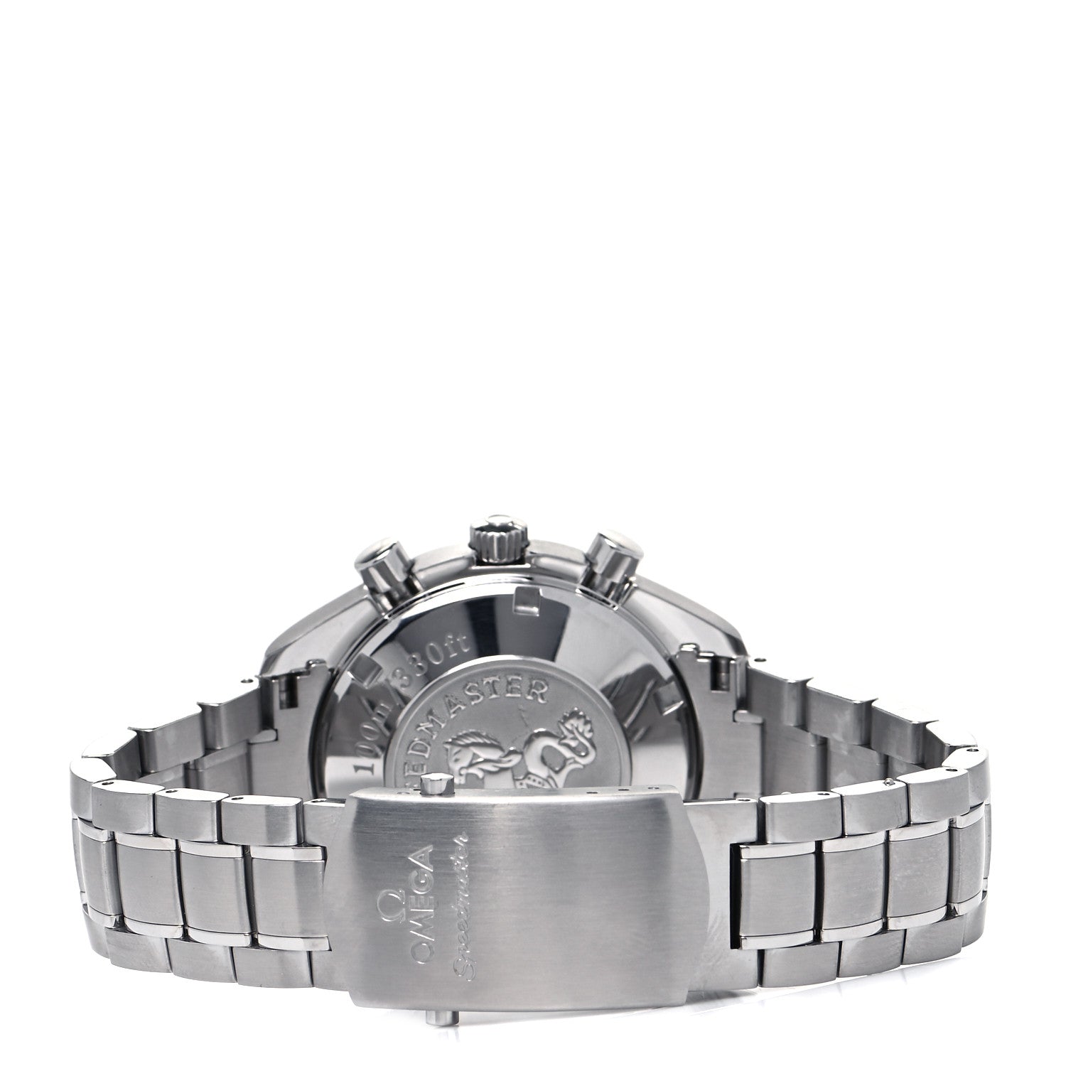 Omega Stainless Steel 40mm Speedmaster Date Chronograph Automatic Watch Grey 323.30.40.40.06.001 3 of 5