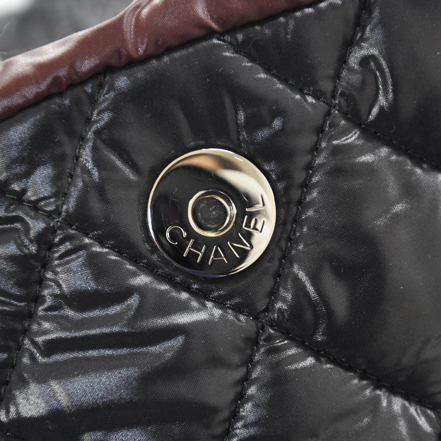 Chanel Nylon Coco Cocoon Backpack Black 9 of 9