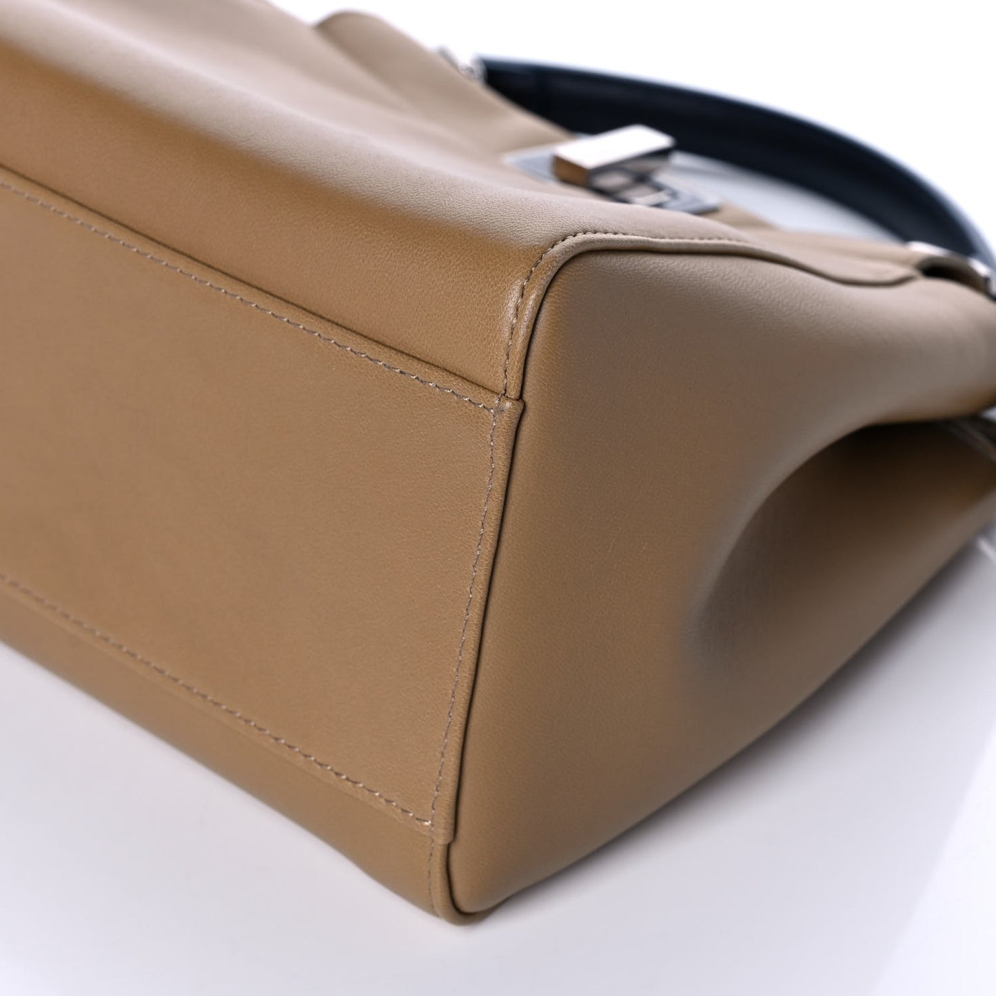 Nappa Colorblock Mini Peekaboo Iconic Satchel Cuoio Oceano Multicolor