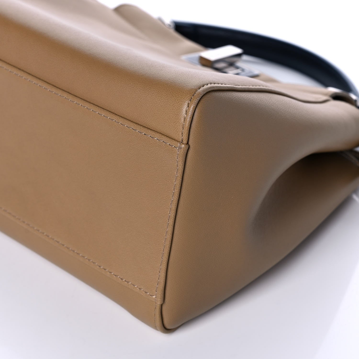 Fendi Nappa Colorblock Mini Peekaboo Iconic Satchel Cuoio Oceano Multicolor 11 of 16