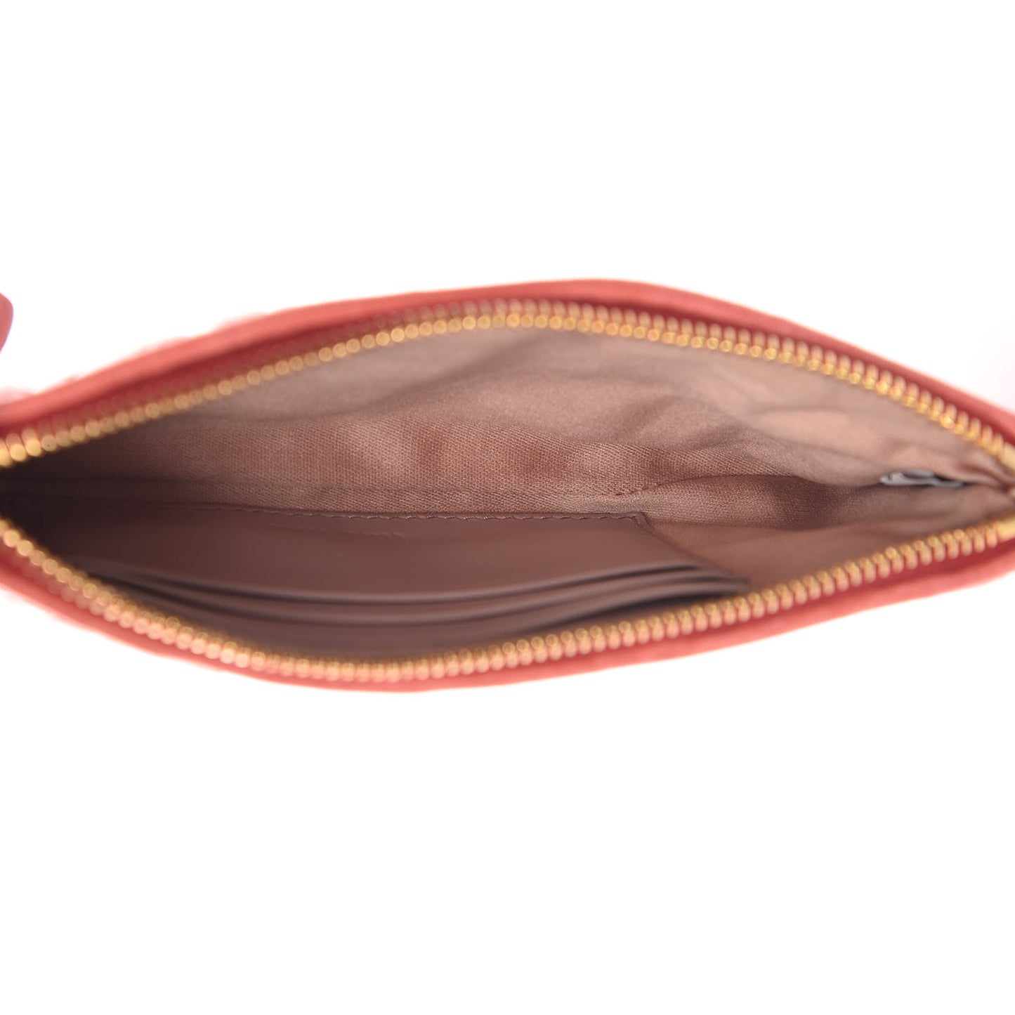 Nappa Matelasse Lux Pouch Rosa