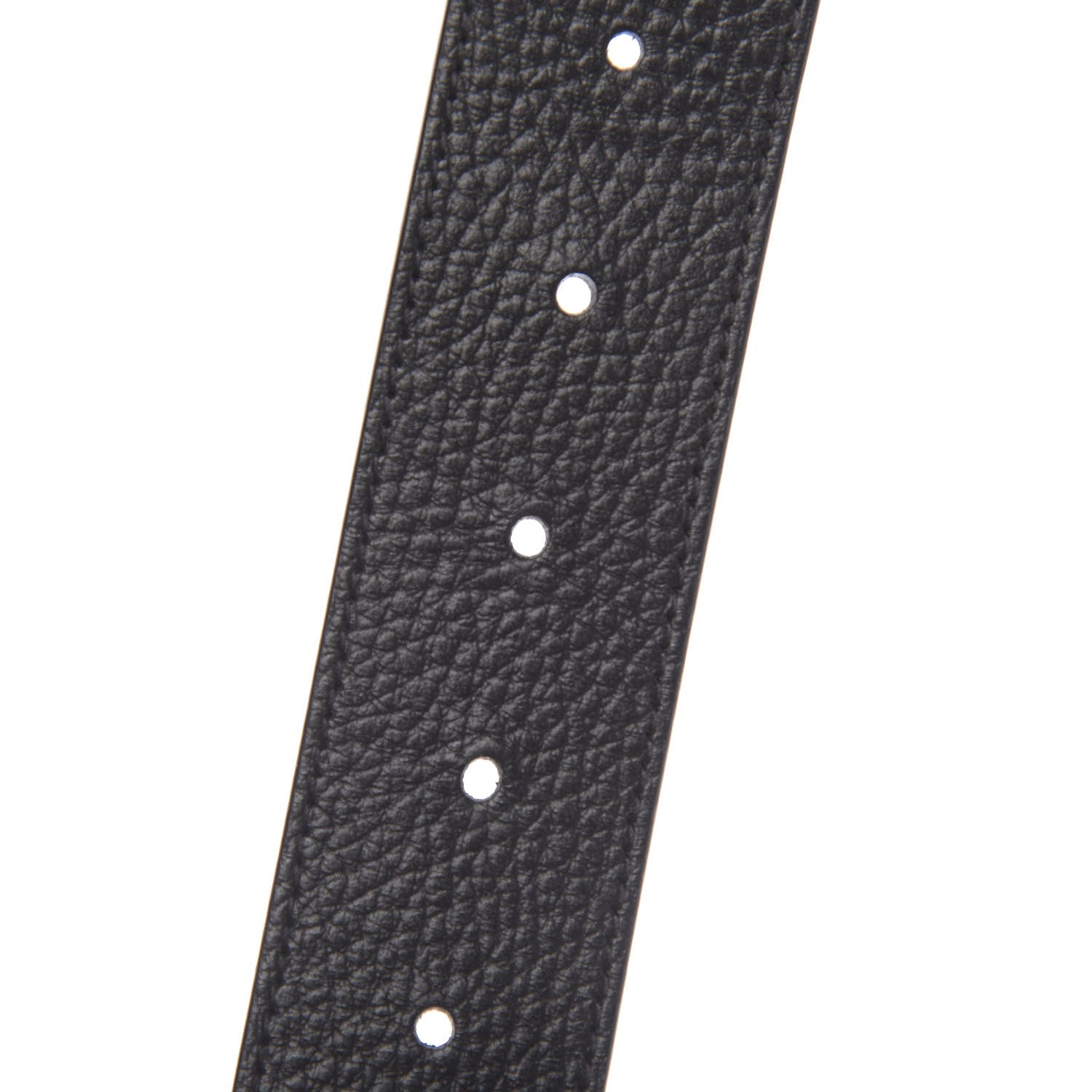Gucci Calfskin Double G Reversible 37mm Belt 90 36 Black Cocoa 5 of 7