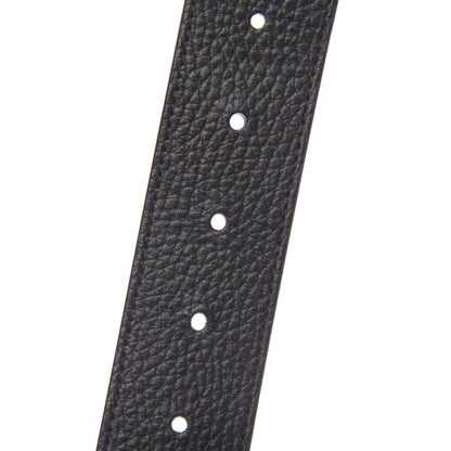 Gucci Calfskin Double G Reversible 37mm Belt 90 36 Black Cocoa 5 of 7