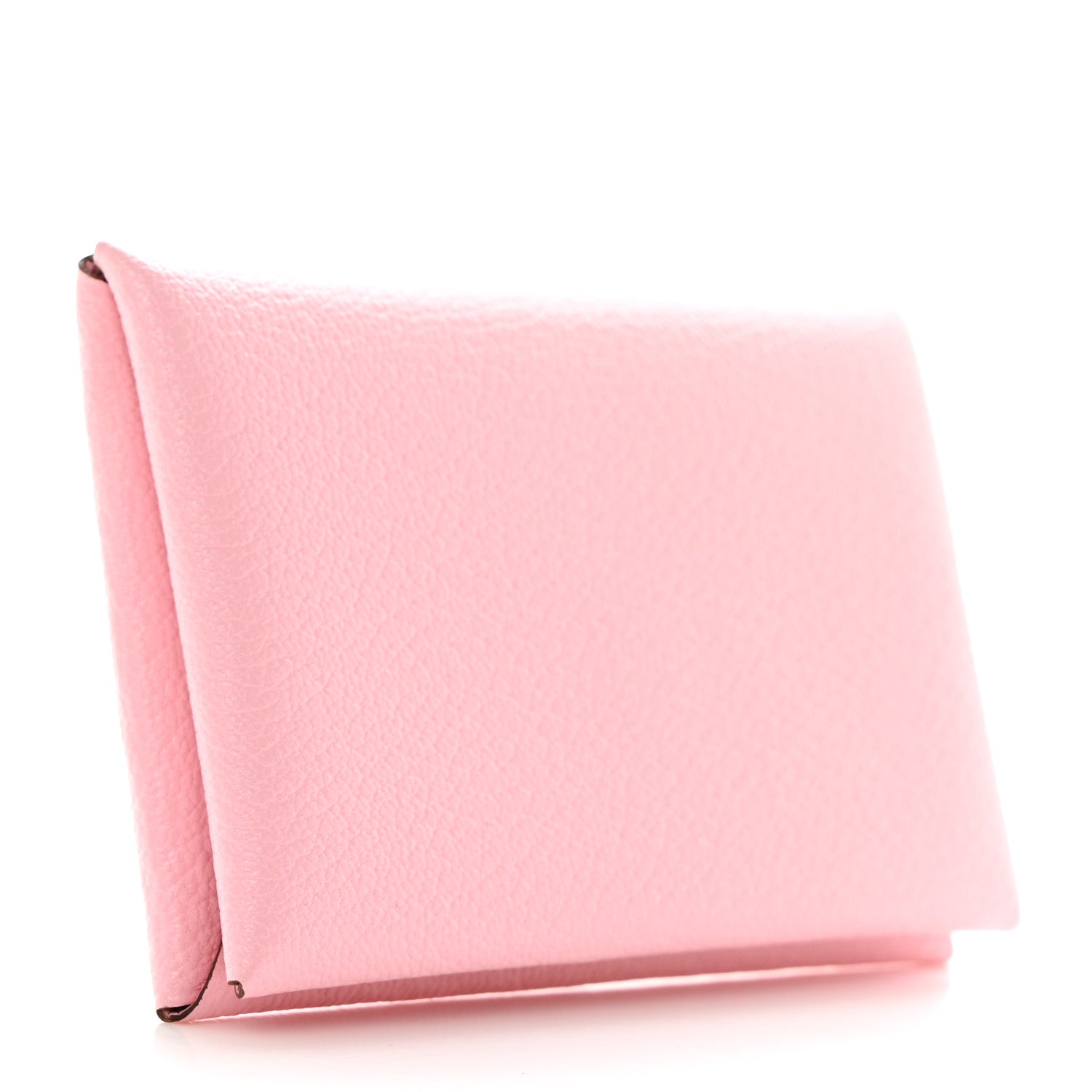 Hermes Chevre Mysore Calvi Card Case Rose Sakura 3 of 8