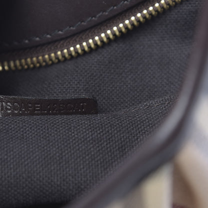 Burberry Haymarket Check Small Brooklyn Hobo Brown 7 of 12