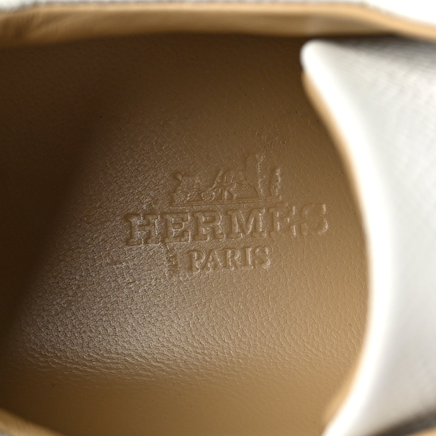 Hermes Epsom Womens Boomerang Sneakers 39 White 8 of 9