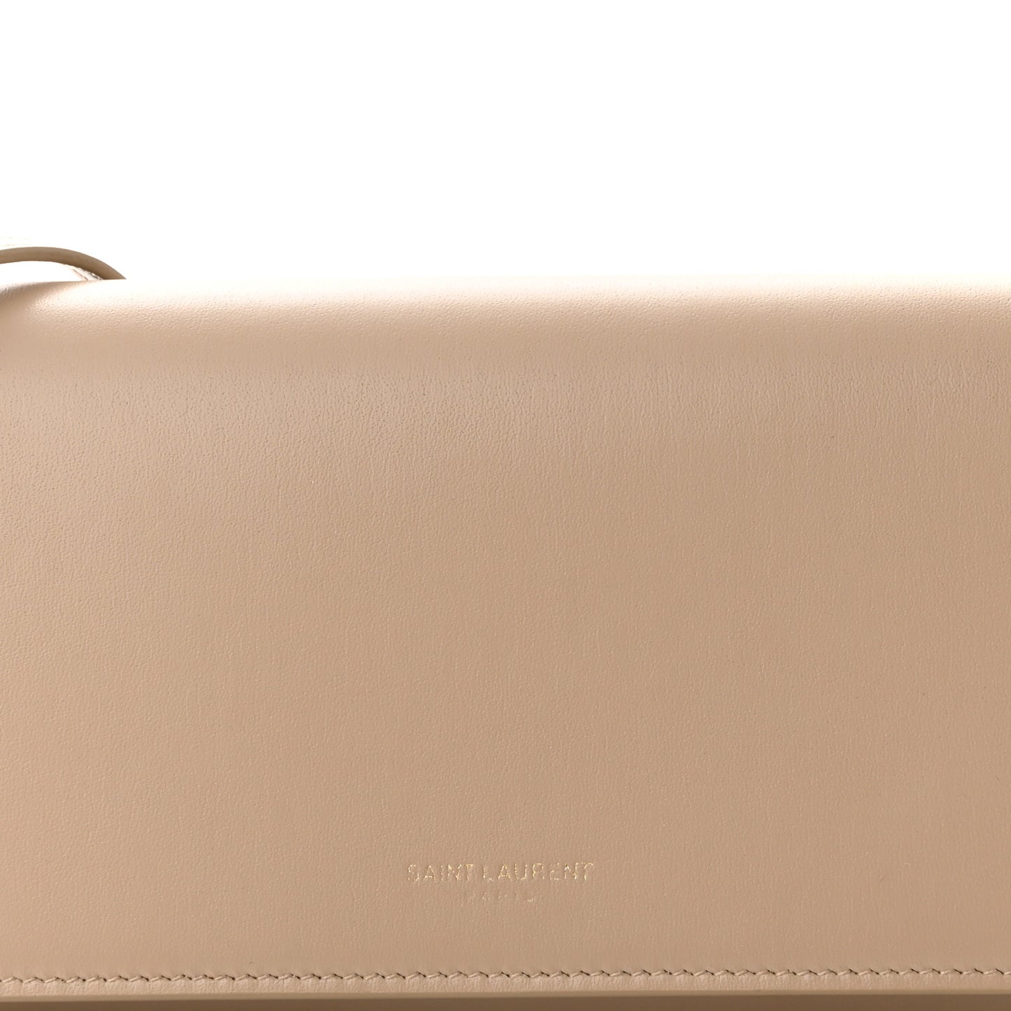 Smooth Calfskin Mini Paris Bag Beige