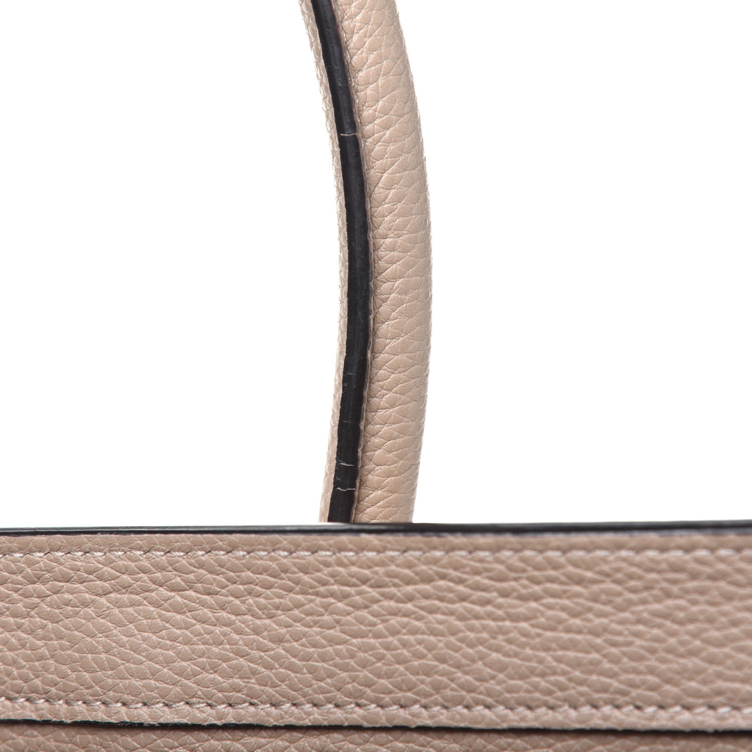 Celine Drummed Calfskin Mini Luggage Dune 22 of 24