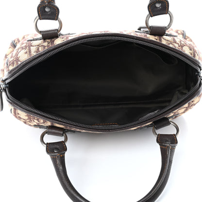 Christian Dior Monogram Vintage Traveler Tote Brown 4 of 4