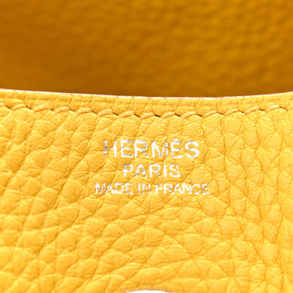 Hermes Taurillon Clemence Lindy 30 Soleil 6 of 9