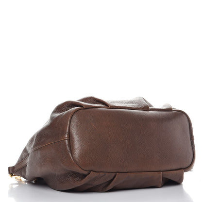 Prada Cervo Lux Deerskin Chain Bag Bruciato 5 of 15