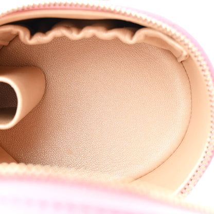 Chanel Lambskin Quilted Ruched Handle Vanity Case Pink 5 of 11