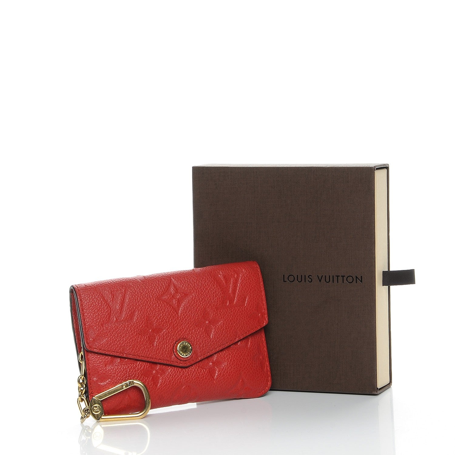 Louis Vuitton Empreinte Key Pouch Cherry 8 of 8