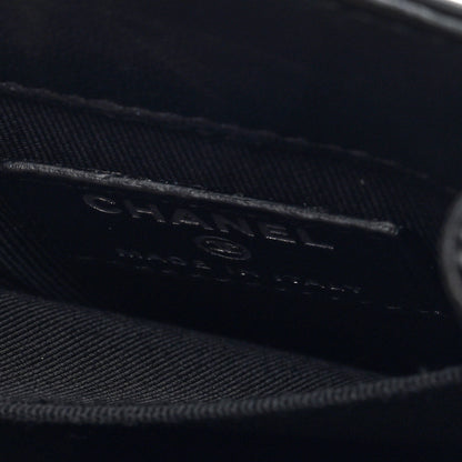 Chanel Patent CC Phone Holder Crossbody Black 6 of 10