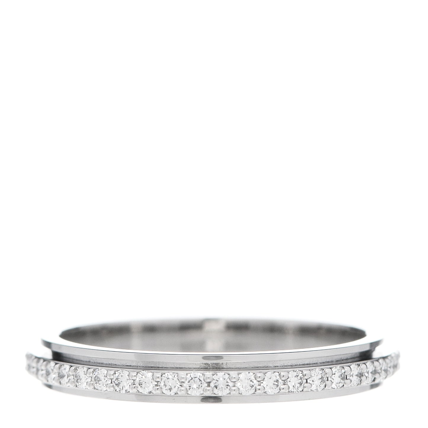 Platinum Diamond Possession Wedding Band Ring 52 6