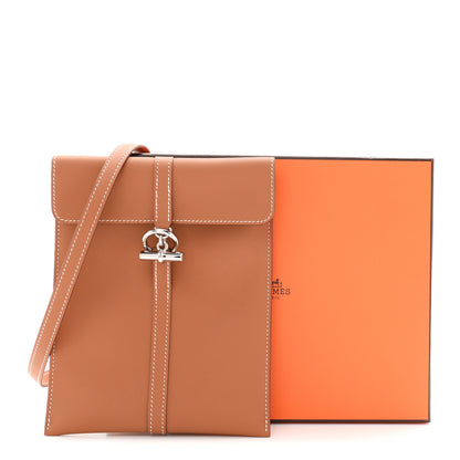Hermes Swift Glenan To Go Pouch Gold 11 of 11