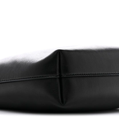 Saint Laurent Lambskin Pochon Shoulder Bag Black 9 of 10