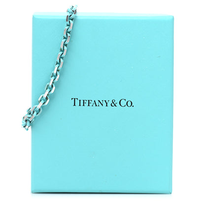 Tiffany Sterling Silver Enamel Link Bracelet Blue 4 of 4