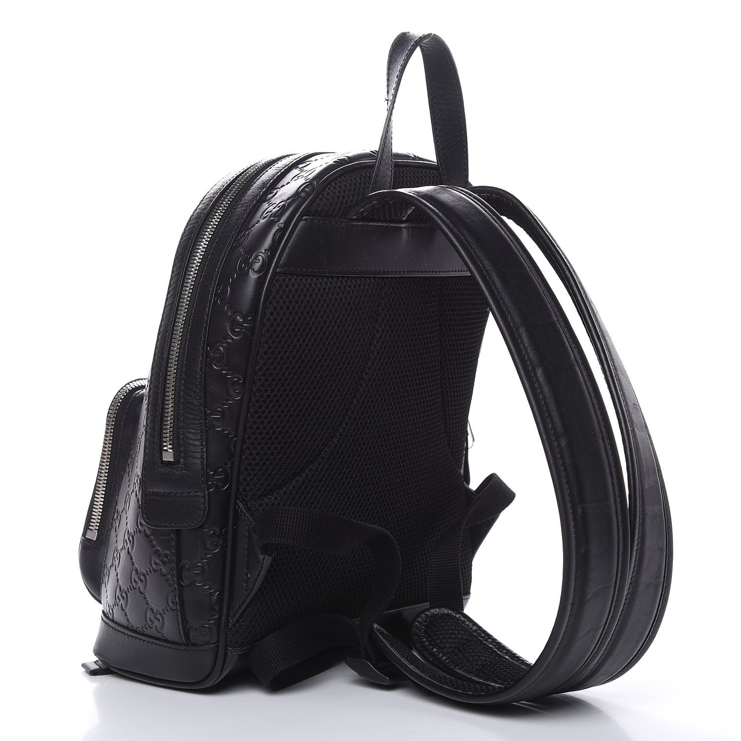 Guccissima Signature Small Day Backpack Black