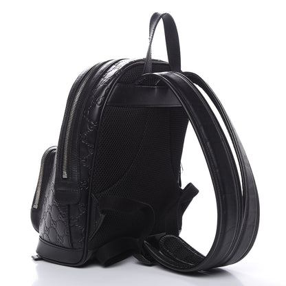 Gucci Guccissima Signature Small Day Backpack Black 3 of 15