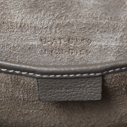 Celine Drummed Calfskin Nano Luggage Souris 7 of 11