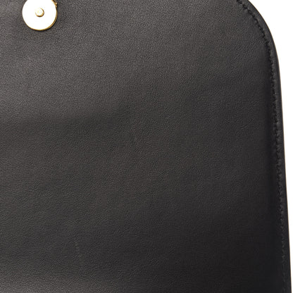 Prada City Calf Pionniere Saddle Bag Black White 9 of 11