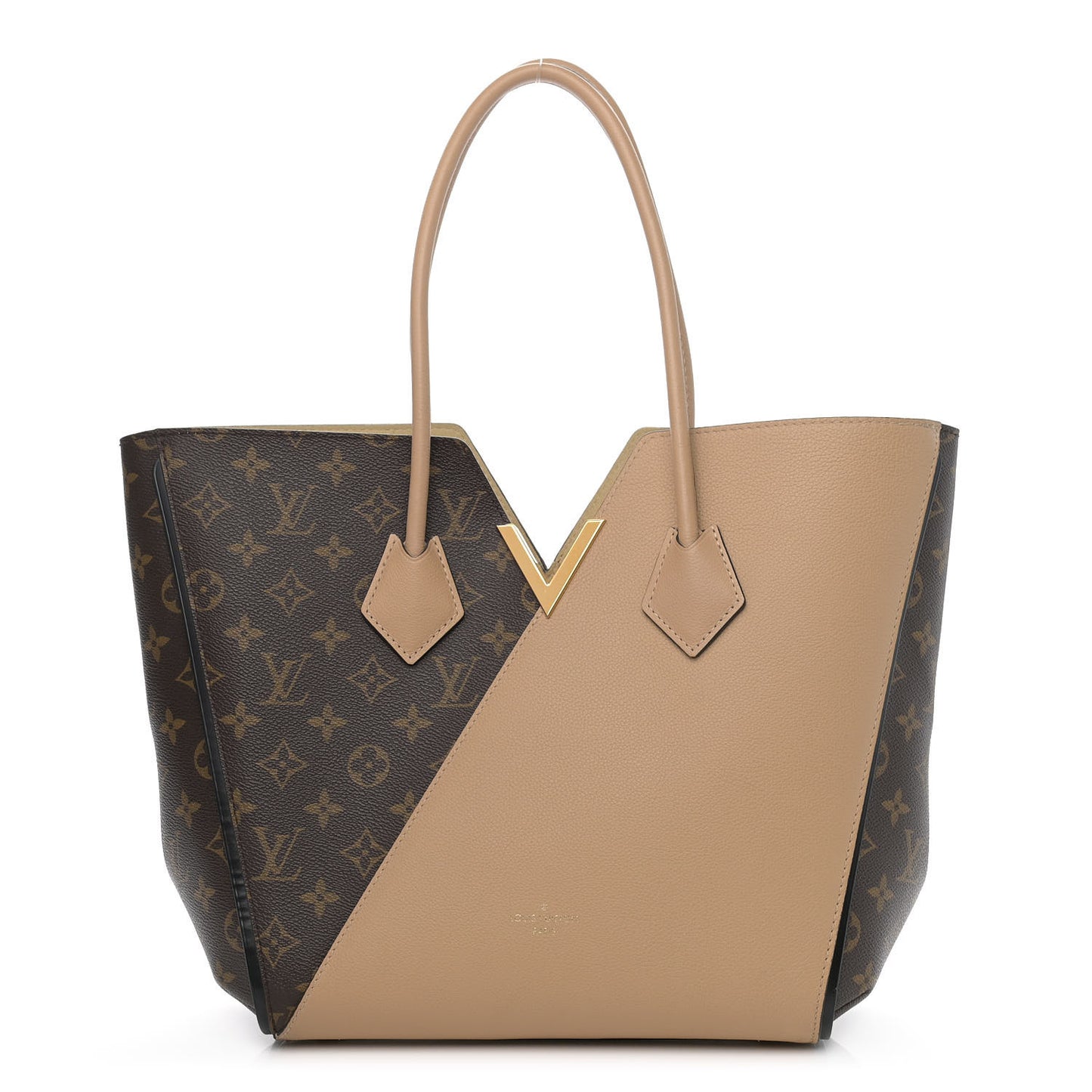 Calfskin Monogram Kimono Tote Dune