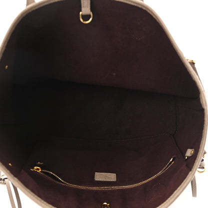 Louis Vuitton Empreinte Monogram Giant Neverfull MM Tourterelle 5 of 9