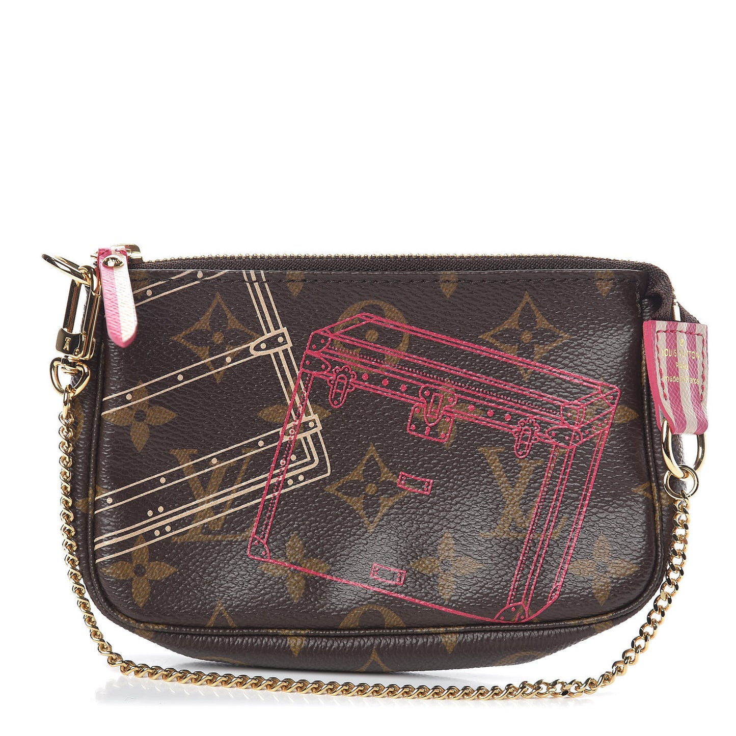 Monogram 2014 Christmas Animation Mini Pochette Accessories