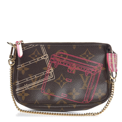 Louis Vuitton Monogram 2014 Christmas Animation Mini Pochette Accessories 1 of 9
