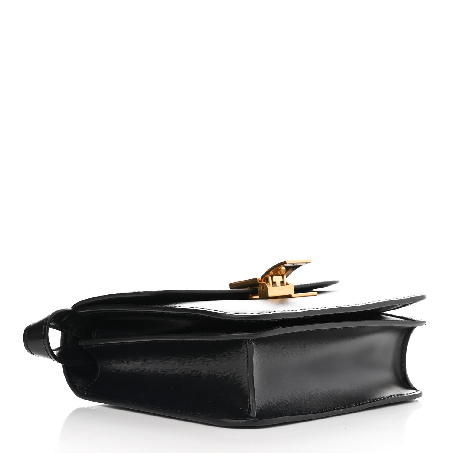 Celine Box Calfskin Teen Classic Box Flap Bag Black 4 of 10