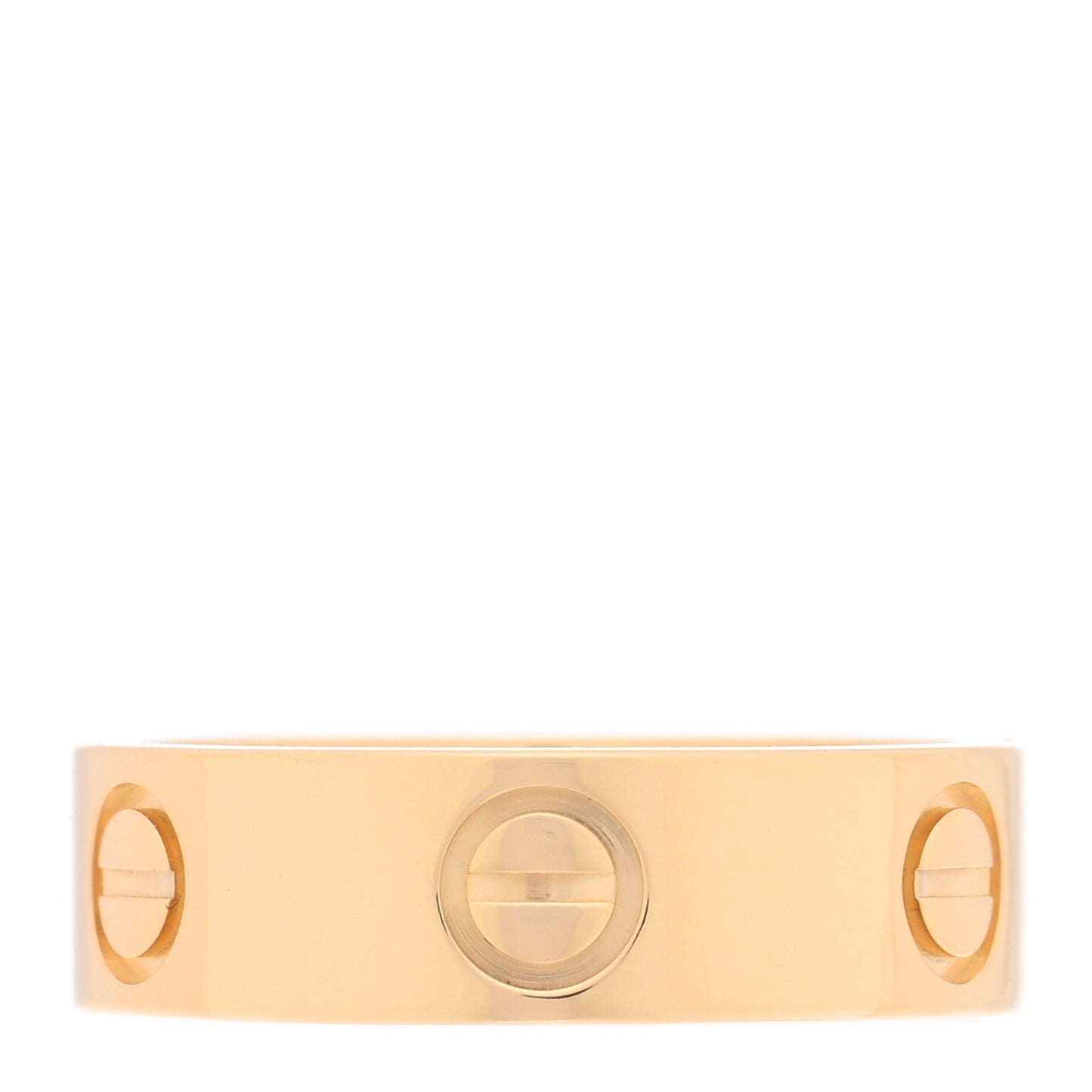 18K Yellow Gold 5.5mm LOVE Ring 52 6