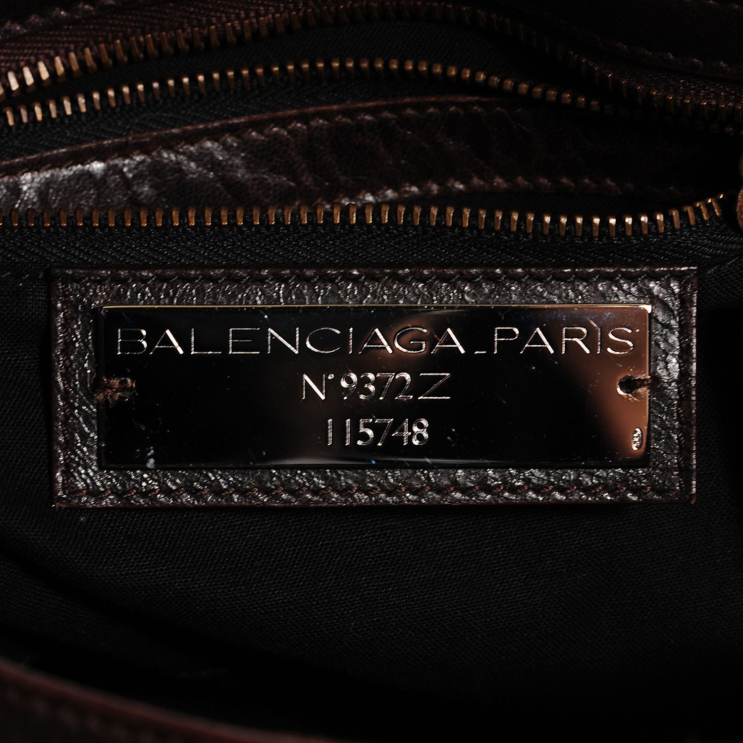 Balenciaga Chevre Classic Hardware City Chocolate 11 of 15