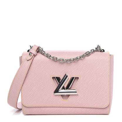 Louis Vuitton Epi Twist Shoulder Bag MM Rose Ballerine 1 of 9