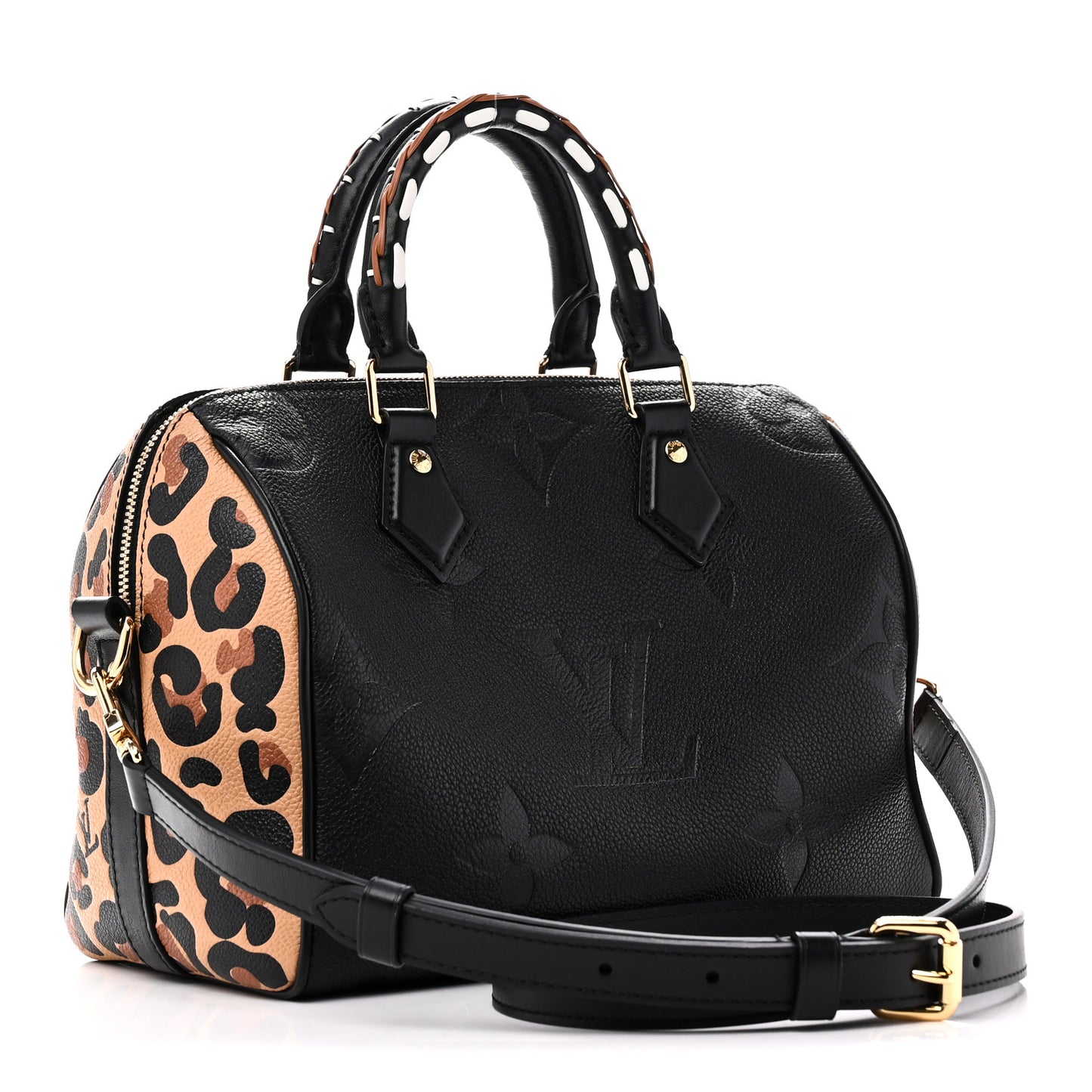 Empreinte Monogram Giant Wild At Heart Speedy Bandouliere 25 Black