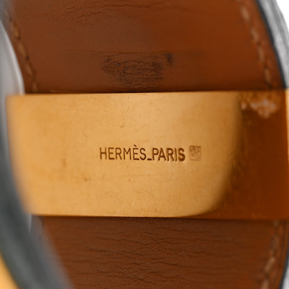 Hermes Shiny Alligator Collier De Chien CDC Bracelet S Vert Fonce 5 of 7