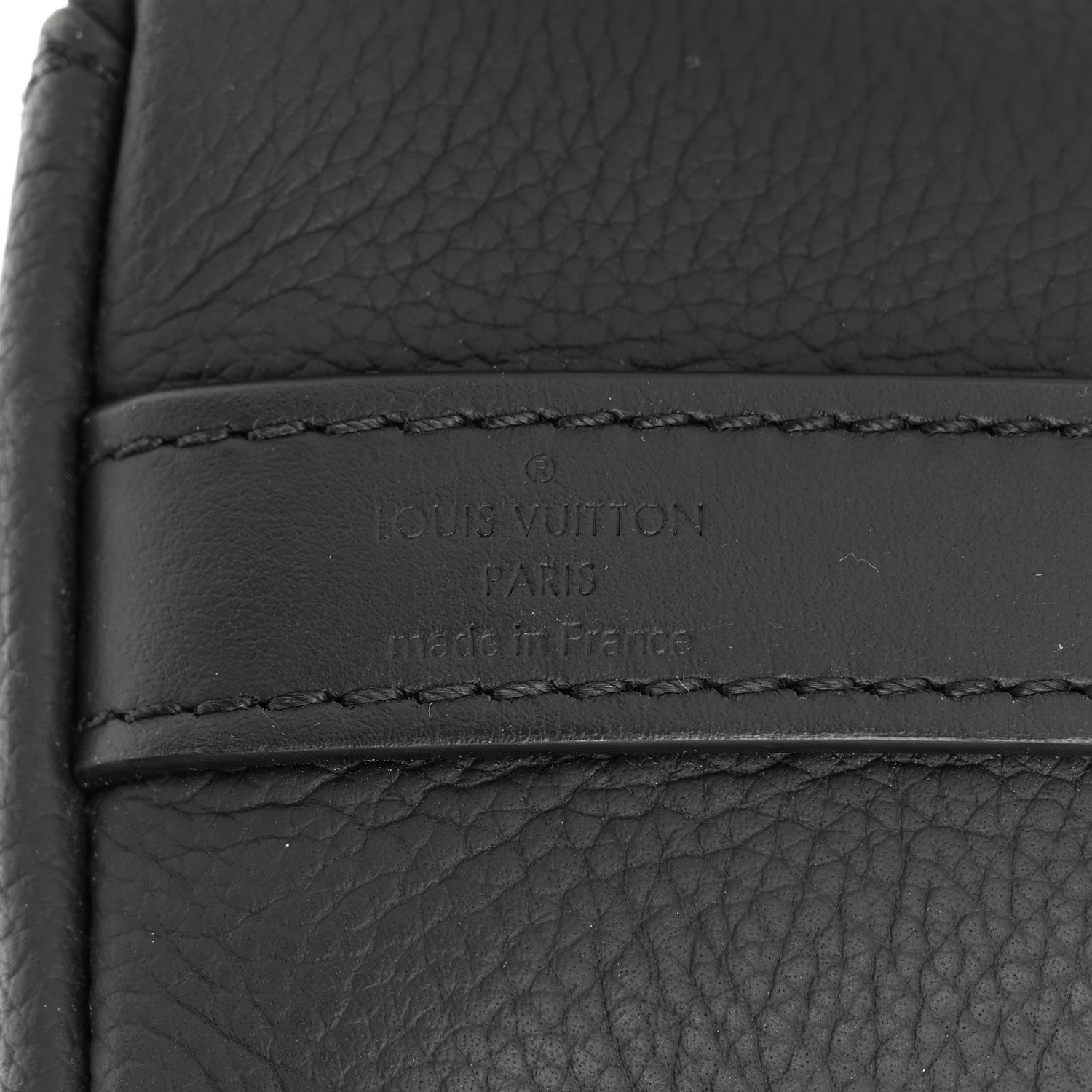 Louis Vuitton Calfskin Aerogram Takeoff Briefcase Black 6 of 11