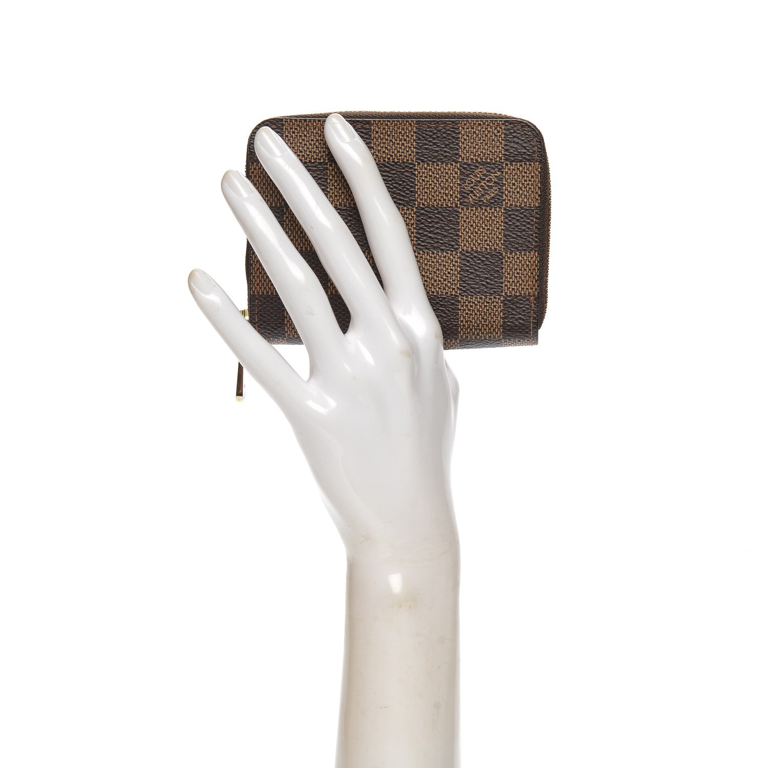 Louis Vuitton Damier Ebene Zippy Coin Purse 2 of 6