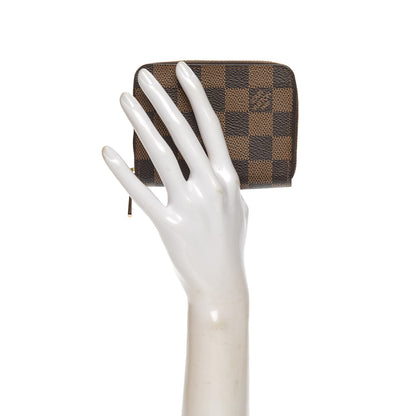 Louis Vuitton Damier Ebene Zippy Coin Purse 2 of 6