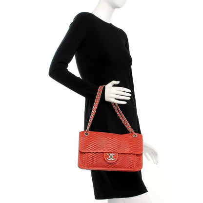 Chanel Perforated Calfskin Up In The Air Flap Red 2 of 8