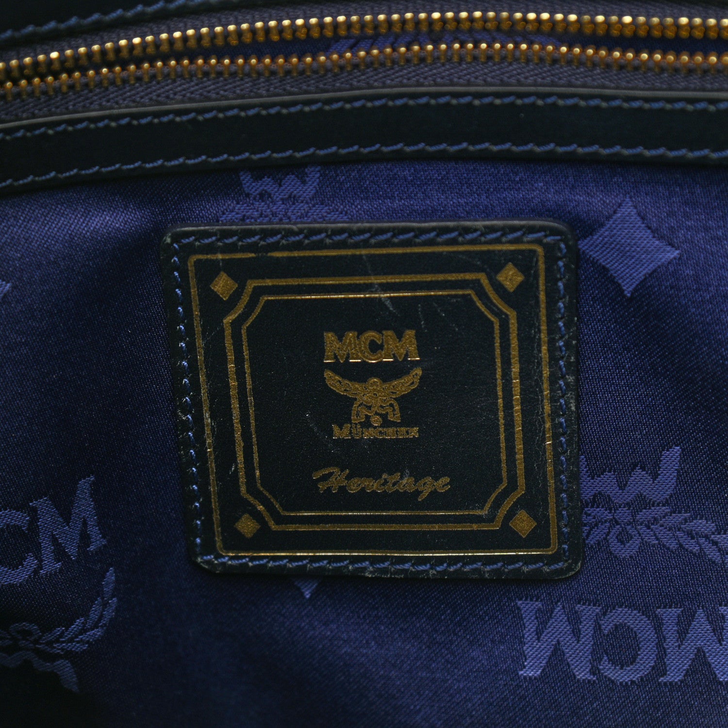 MCM Visetos Shopper Tote White 5 of 11